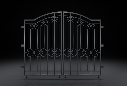 Outdoor Gate 3d model