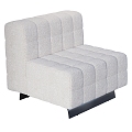 Modern Simple Single Casual Sofa 3d model