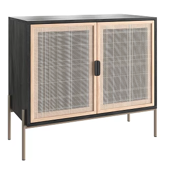 Penthouse rattan buffet 3d model