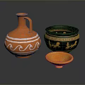 Jar Bottle Jar Container Realistic 3d model