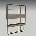 Bookcase Bookshelf 3d model
