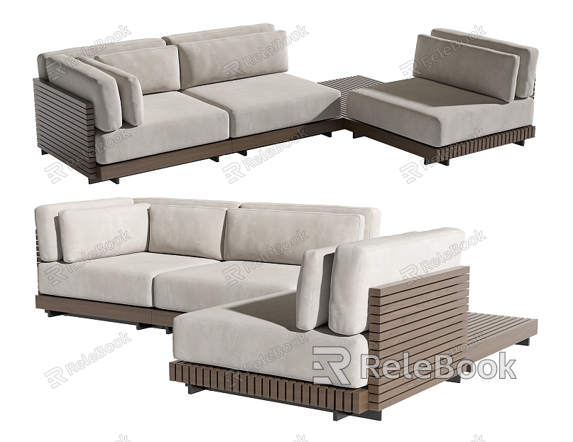 Modern Modular Multiplayer Sofa model