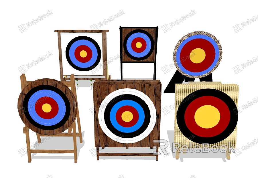 Archery Bullseye model