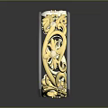 Luxury Gold Silver Filigree Ring With Intricate Decorative Design Details