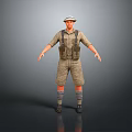Warrior Samurai Soldier Guard Assassin Killer Ancient Soldier Ancient Assassin Killer 3d model