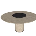 Round table 3d model