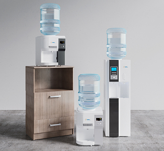 modern water dispenser 3d model