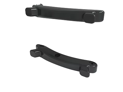 Black Metal Mechanical Parts For Industrial Equipment Applications And Fixing 3d model