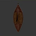 Traditional Wooden Sailing Boat With White Sails And Classic Hull Structure