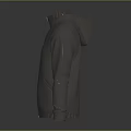 Gray Hooded Jacket With Zipper Closure Long Sleeves Front Pockets Modern Design