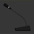Microphone Amplifier Capacitor Microphone High-end Microphone Wheat Desktop Microphone Broadcasting Microphone 3d model