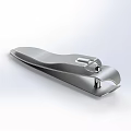 Modern Silver Metal Nail Clippers With Various Styles For Daily Use