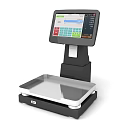 Modern Electronic Kitchen Scale With Digital Display Control Panel And Weighing Platform 3d model