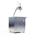 Stainless Steel Commercial Equipment With Round Container Mechanical Arm Display Screen And Drawer