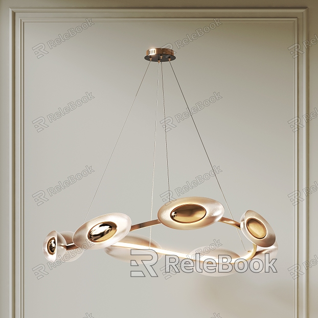 Chandelier Metal Chandelier Ring Chandelier Multi-head Chandelier Creative Chandelier model