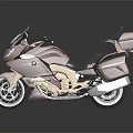 Elegant Red Touring Motorcycle With Windshield Black Leather Seats Glossy Body And Chrome Accents