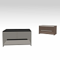 Modern Bedside Cabinet Children's Bedside Cabinet 3d model