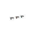 Sleek Round Glass Top Dining Table With Modern Metal Legs Design