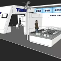 TBEA Exhibition Booth Displaying New Materials New Energy And Equipment