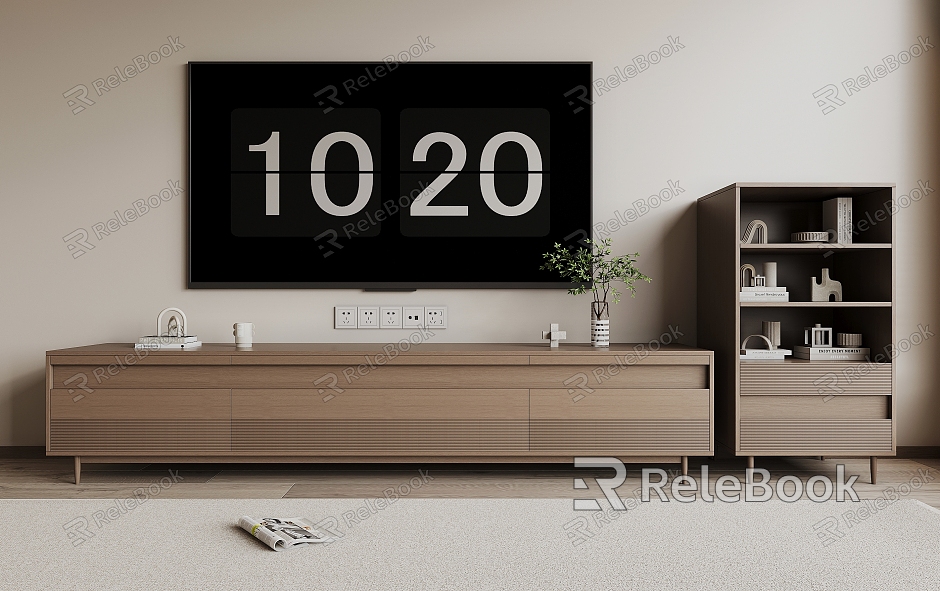 Nordic TV cabinet model