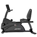 Life Fitness Black Rowing Machine with Digital Display for Home Cardio Workouts
