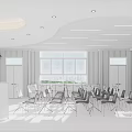 Classroom Modern Classroom Multimedia Classroom Multifunctional Classroom Smart Classroom Music Classroom Art Classroom Science Classroom Science Classroom Middle School Classroom 3d model