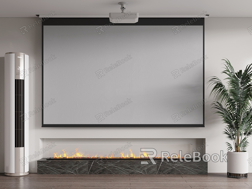 Modern Projector Projection Curtain model