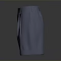 Gray Pleated Casual Shorts With Comfortable Fit And Stylish Design For Everyday Wear