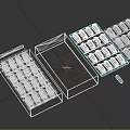 Medical Devices Medicine Boxes Tablets And Capsules With Cross Symbols Packaging