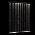 Decorative Garden Ornament Vertical Water Feature With LED Lights And Marble Frame