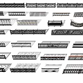 Various Decorative Fence Designs With Ornamental Patterns For Home Garden And Outdoor Use