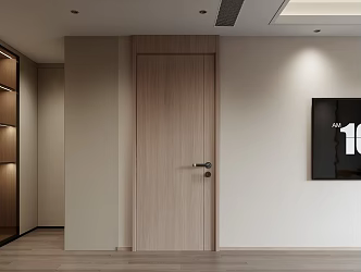 Bedroom Wardrobe Top Door TV 3d model