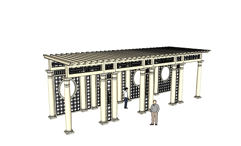 Jane Ou Pavilion 3d model