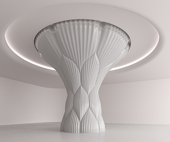 Modern Column 3d model