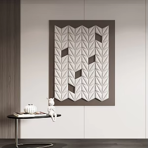 Modern Wall Decoration 3d model