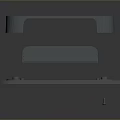 Ergonomic Computer Desktop Stand With Two Tier Platform And Stable Base Design