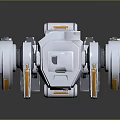 Modern Robot Mech Warrior Mech Soldier Machine Battlearm Mechanical Battlearm 3d model