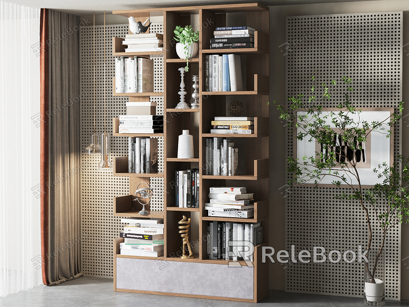 Modern Bookshelf model