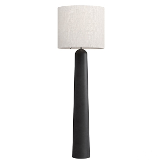 floor lamp solid wood floor lamp 3d model