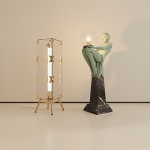 Floor lamp 3d model