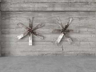 Industrial LOFT Wall 3d model