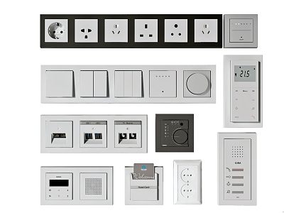 Modern Switch Socket Access Control Card Inserter model