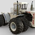 Big Bud Functional Vehicle Featuring Massive Tires And Enclosed Cab 3d model