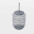New Chinese chandelier lamp assembly 3d model