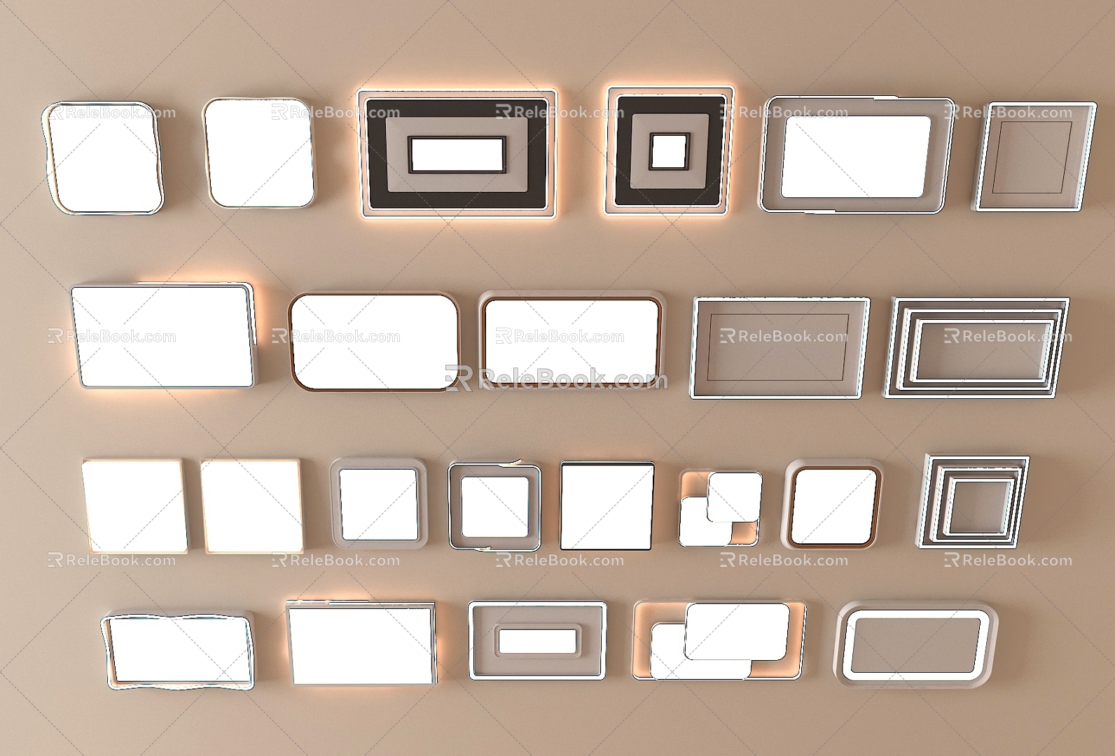 Modern Ceiling Light Ceiling Light Living Room Light Bedroom Light Room Light 3d model