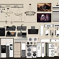 Different Types Of Household Appliances For Modern Home Kitchen And Daily Use