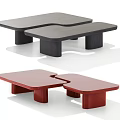 Poliform ERNEST Coffee Table Corner Table Coffee Table Side Table Baolifeng Coffee Table 3d model