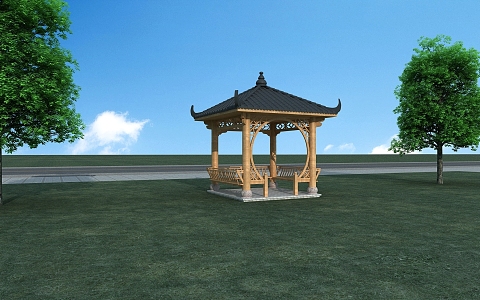 Chinese Style Landscape Pavilion Chinese Style Pavilion Chinese Style Pavilion Ancient Pavilion Antique Pavilion 3d model