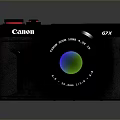 DSLR Camera Card Machine Digital Camera Digital Camera Photographic Equipment 3d model