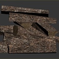 chopping wood chopping wood wood block chopping wood firewood firewood pile articles 3d model